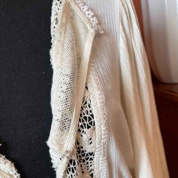 Cleobella Maxi Dress. Ivory. Size Large. - Picture 10 of 13